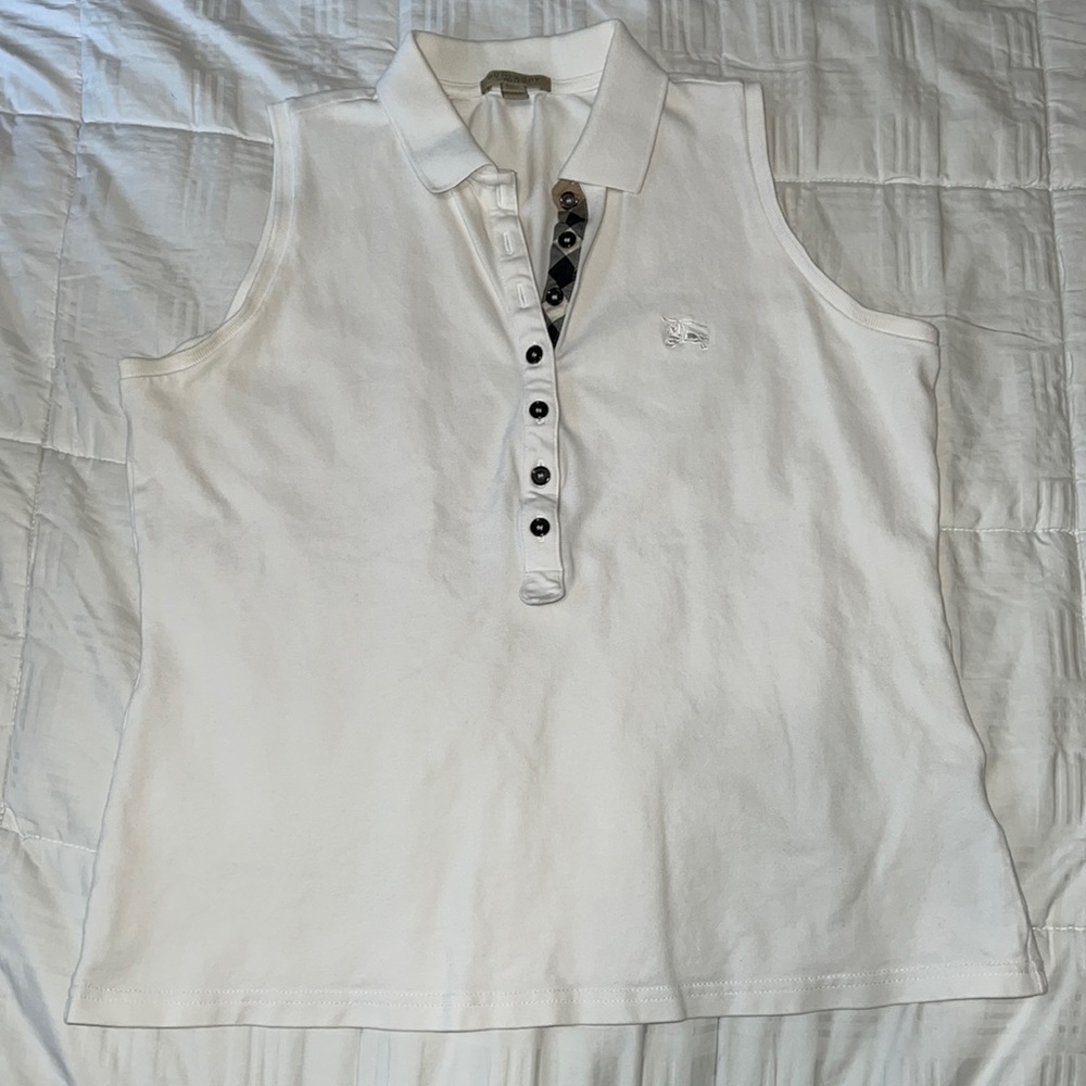 BURBERRY brit collared tank
